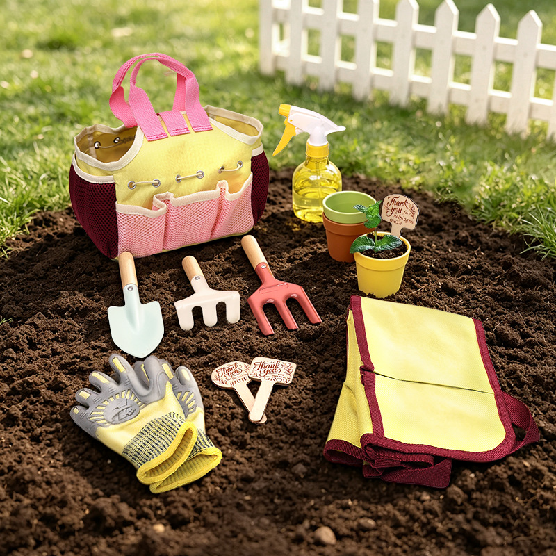 Gardening Tools Kids Set - Kids Garden Tool Set Pretend Play