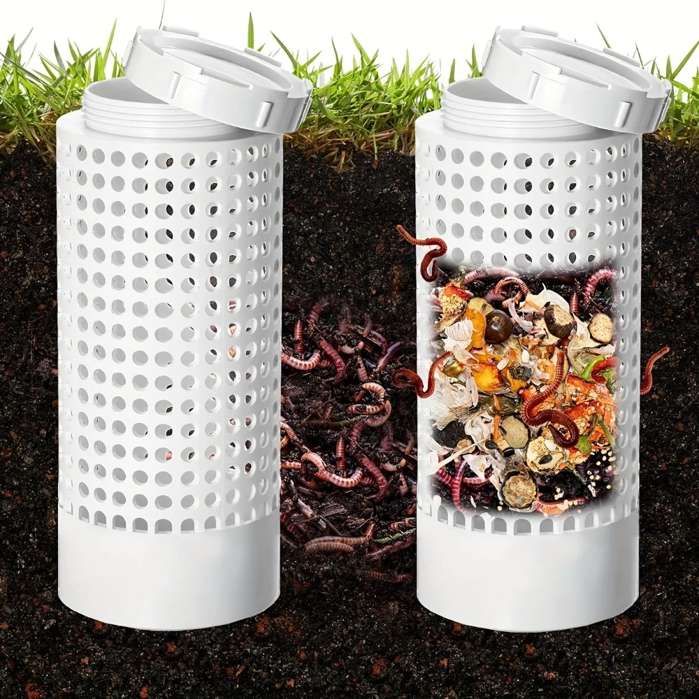 Compost Bin - Worm Composting Bin for Small Flower