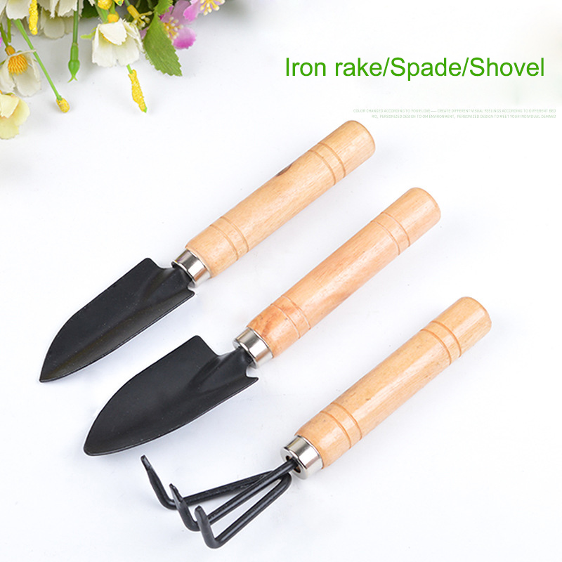 Gardening Tools For Digging - 3Pcs/Set Mini Garden Tool Set For