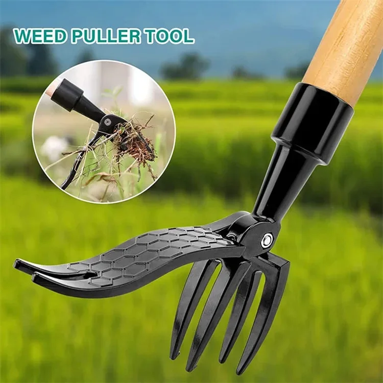 Gardening Tools For Digging - Stand Up Weed Puller Tool with