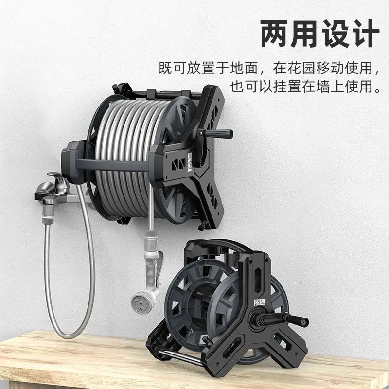 Gardening Tools Rack - Premium Color Random Hose Reels Garden