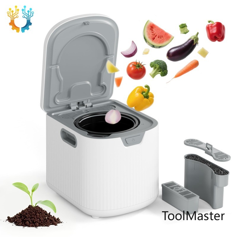 Compost Bin - 【2026】2.5L Odor-Free Indoor Compost Bin Countertop