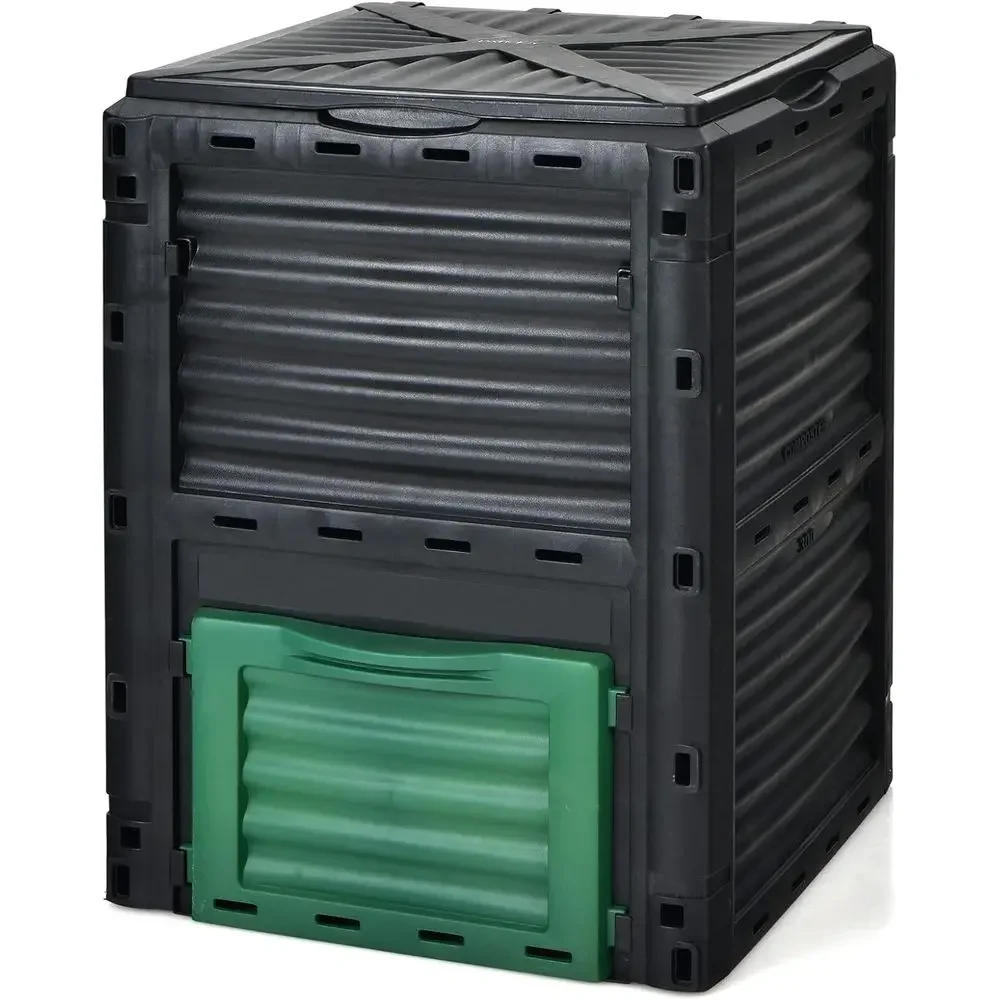 Compost Bin - 80 Gallon Outdoor Composting Bin with