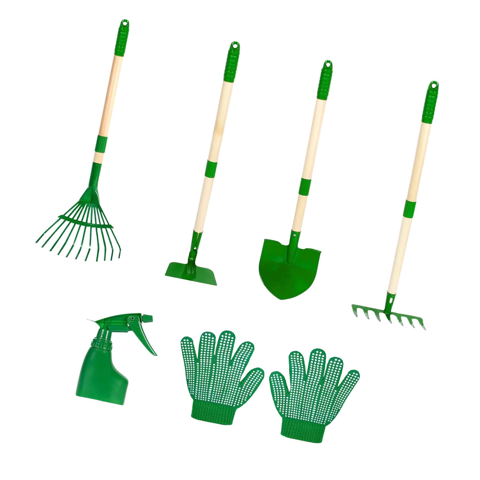 Gardening Tools Kids Set - 6x Kids Gardening Tools Set Outdoor