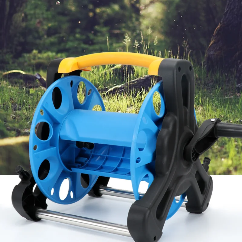 Gardening Tools Rack - Multifunctional Large hose truck, car wash