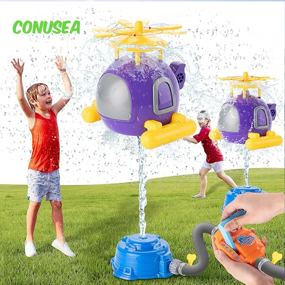 Gardening Tools Girls - Helicopter Sprinkler Water Toy Kids Outdoor