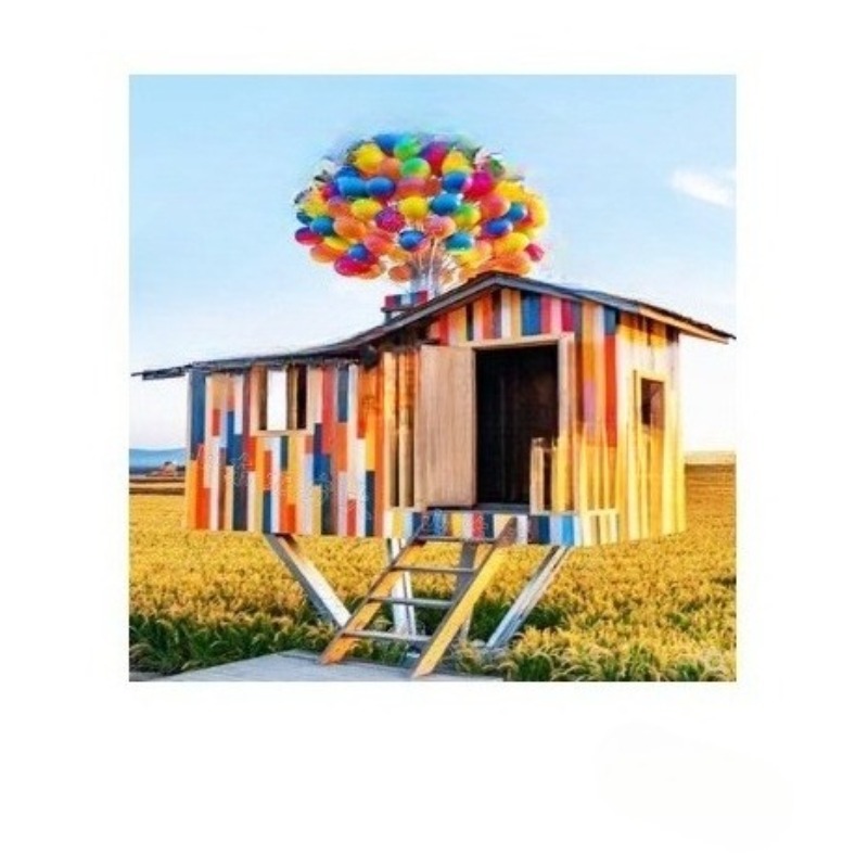 Balloon hut garden ornaments,  - Gardening Tools Photo review and price