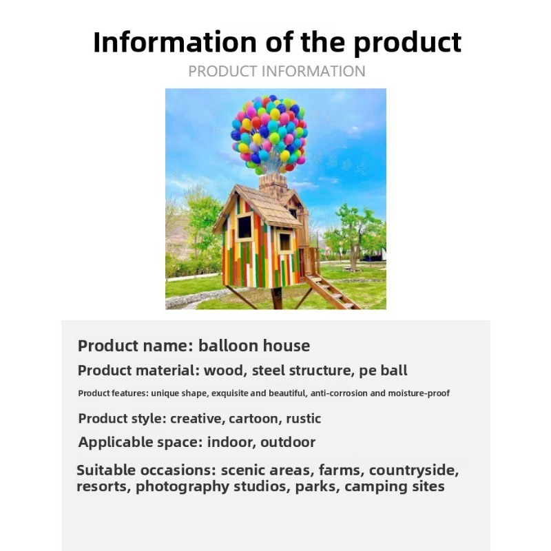 Balloon hut garden ornaments,  - Gardening Tools Photo review and price