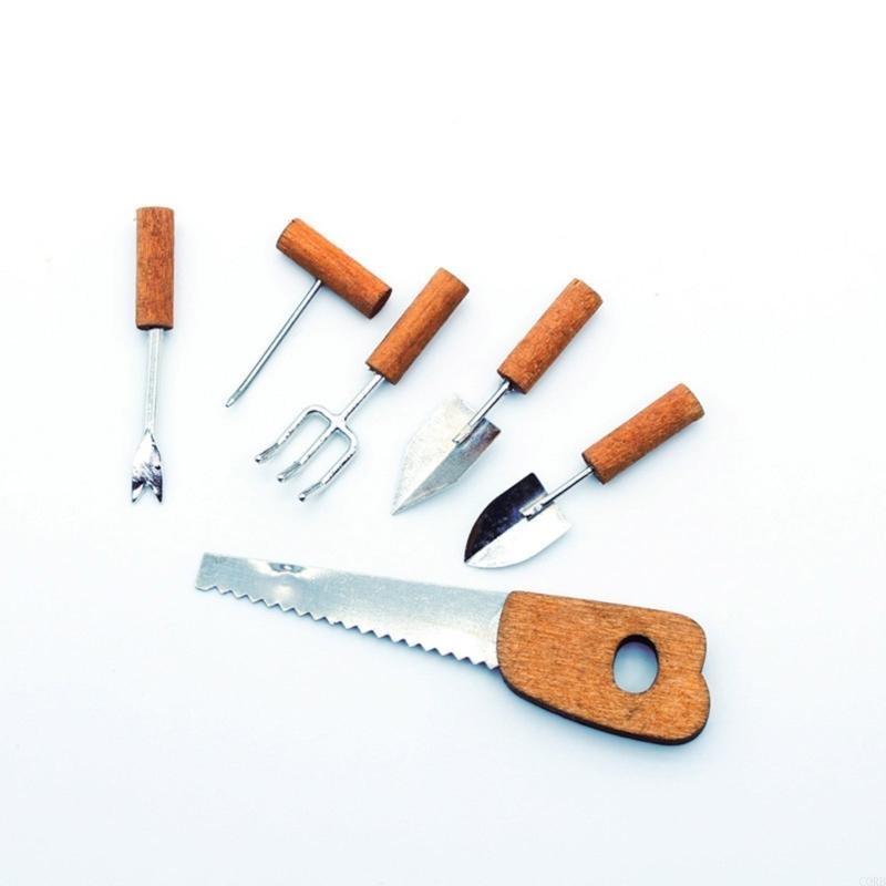 CORB Dollhouses Miniature Gard - Gardening Tools Kids Set review and price