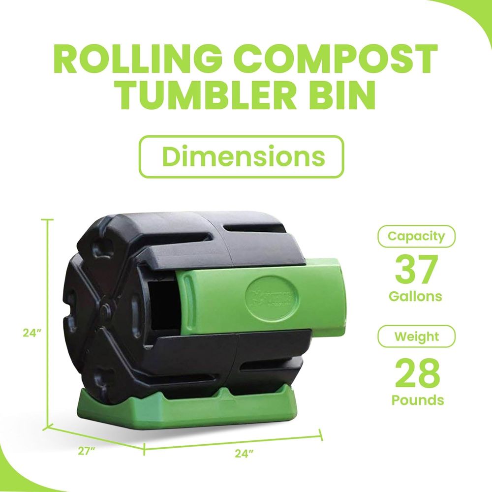 Single Chamber Outdoor Rotatin - Compost Bin review and price