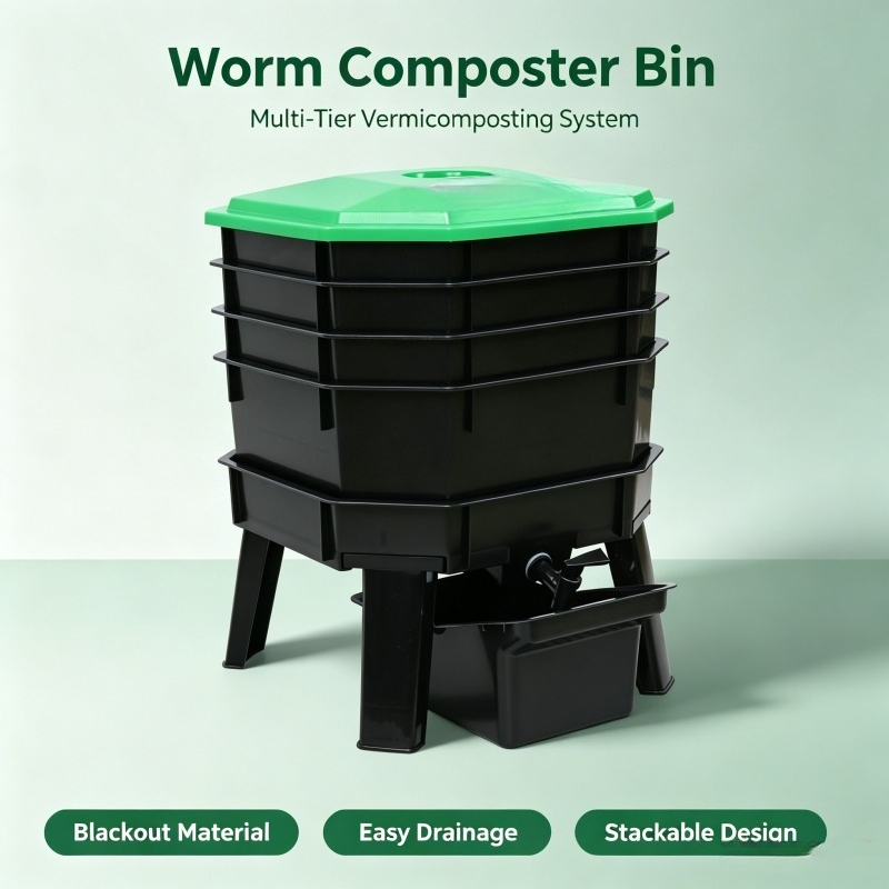Worm Composter Bin for Kitchen - Compost Bin review and price