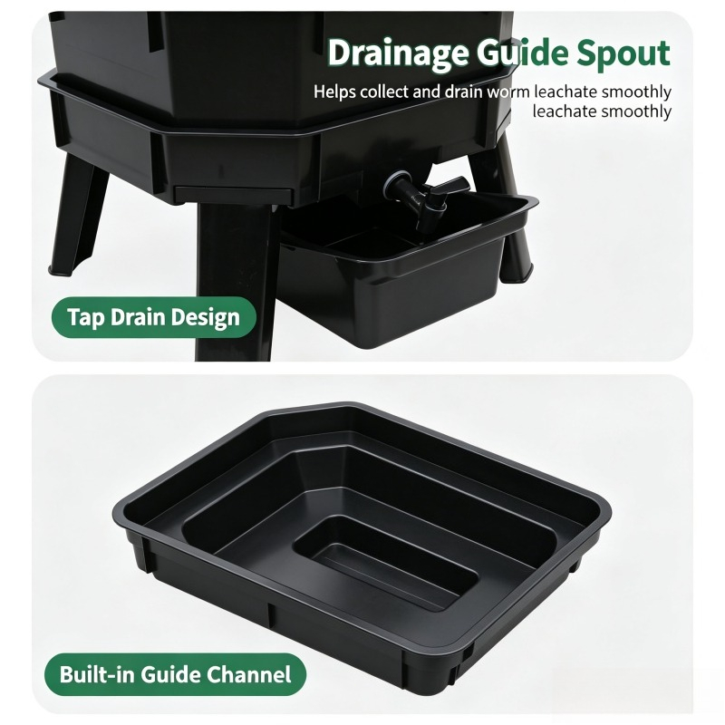 Worm Composter Bin for Kitchen - Compost Bin review and price