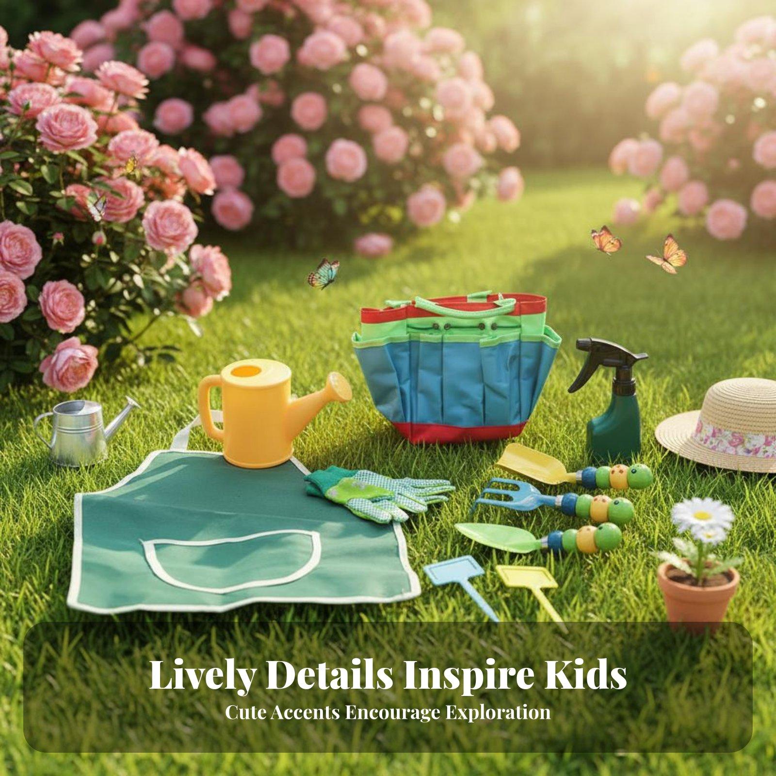10 Pieces Kids Gardening Tool  - Gardening Tools Girls review and price
