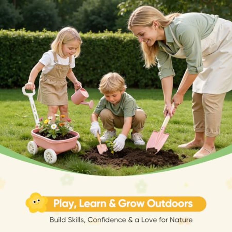 Gardening Set with Wheelbarrow - Gardening Tools Japan review and price