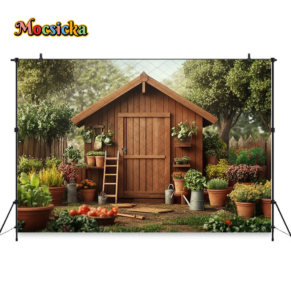 Mocsicka Easter Backdrop Photo - Gardening Tools Photo review and price