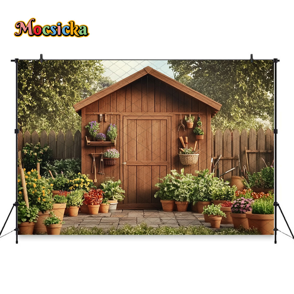 Mocsicka Easter Backdrop Photo - Gardening Tools Photo review and price