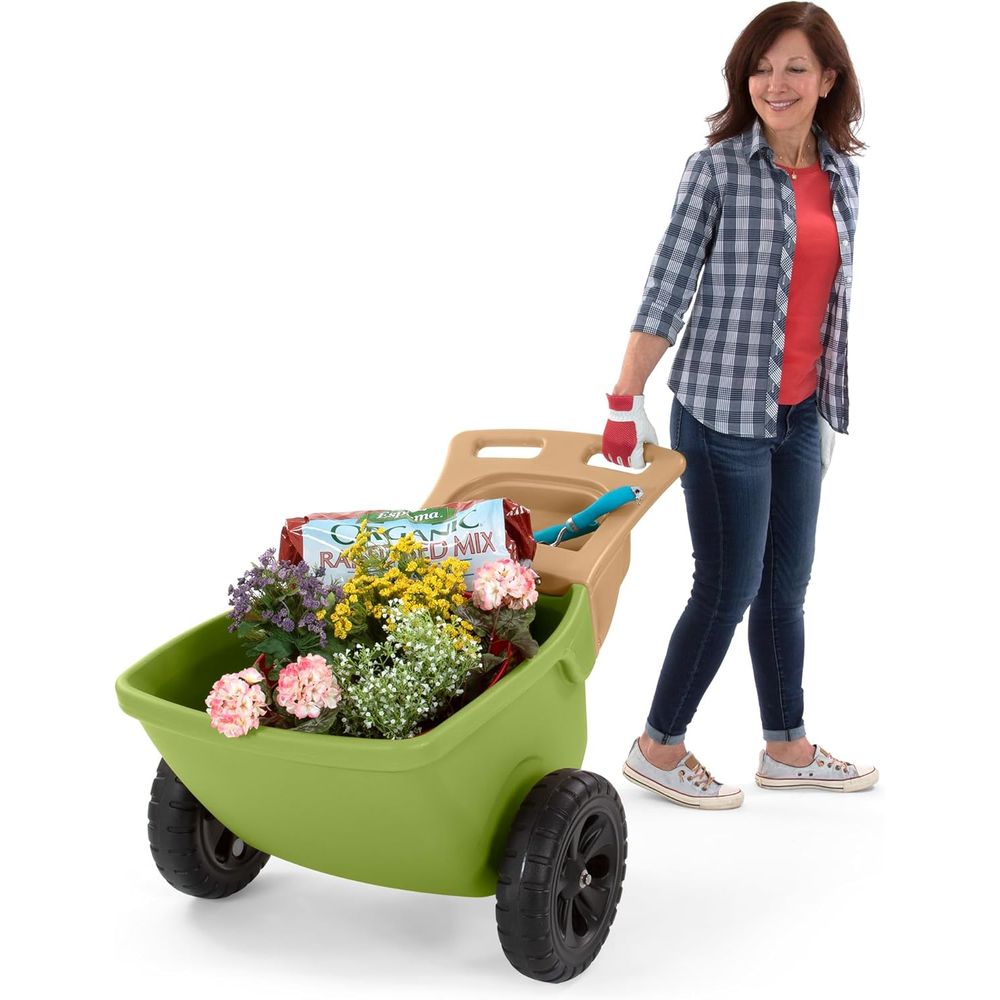 Durable Wheelbarrow with Garde - Gardening Tools Made In Usa review and price