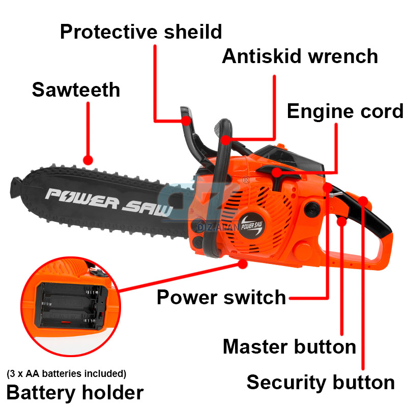 Kids Tools Power Chainsaws Ele - Gardening Tools Kids Set review and price