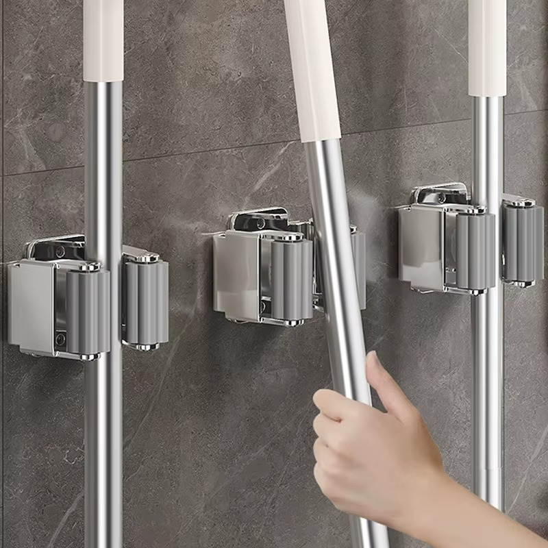 Stainless Steel Mop Holder Wal - Gardening Tools Rack review and price