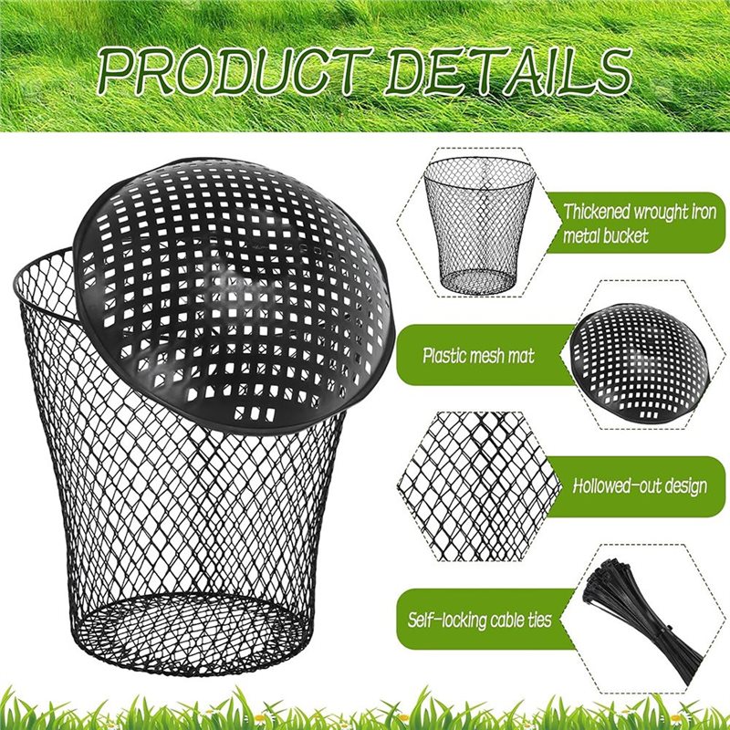 4 Pack Large Inground Worm Com - Compost Bin review and price