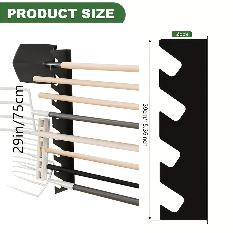 Heavy Duty Metal Garden Tool H - Gardening Tools Rack review and price