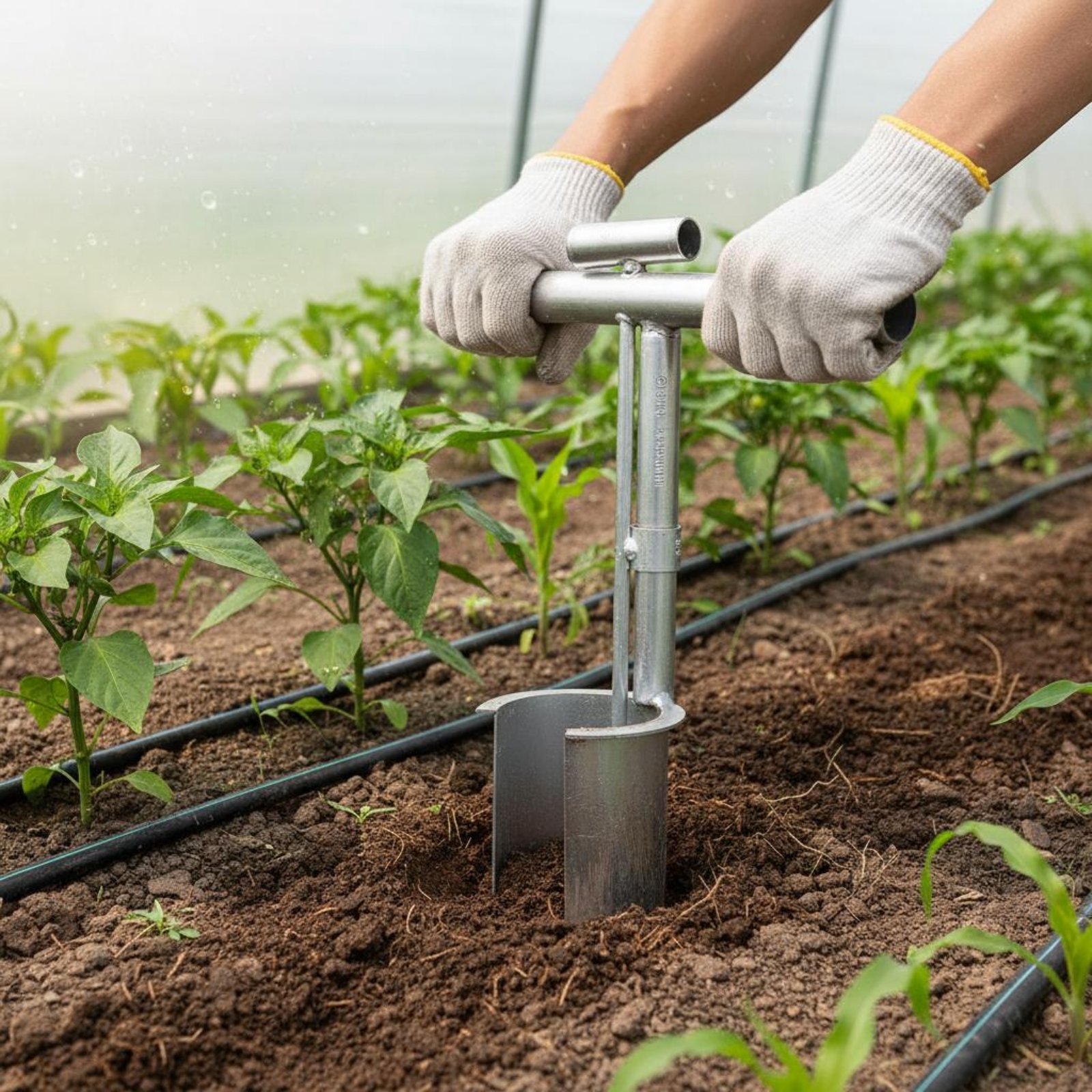 Vegetable Transplanting Tool A - Gardening Tools For Digging review and price