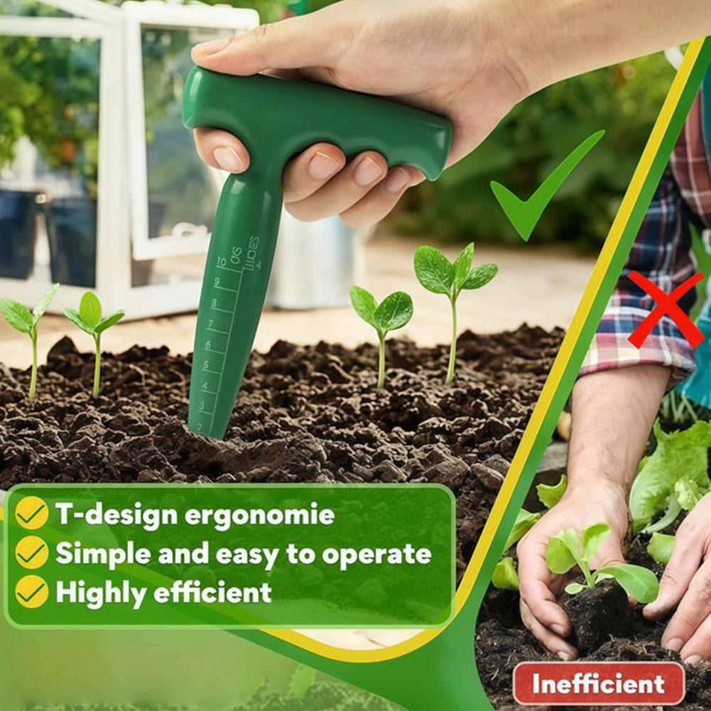 Handheld Garden Hole Puncher C - Gardening Tools For Digging review and price
