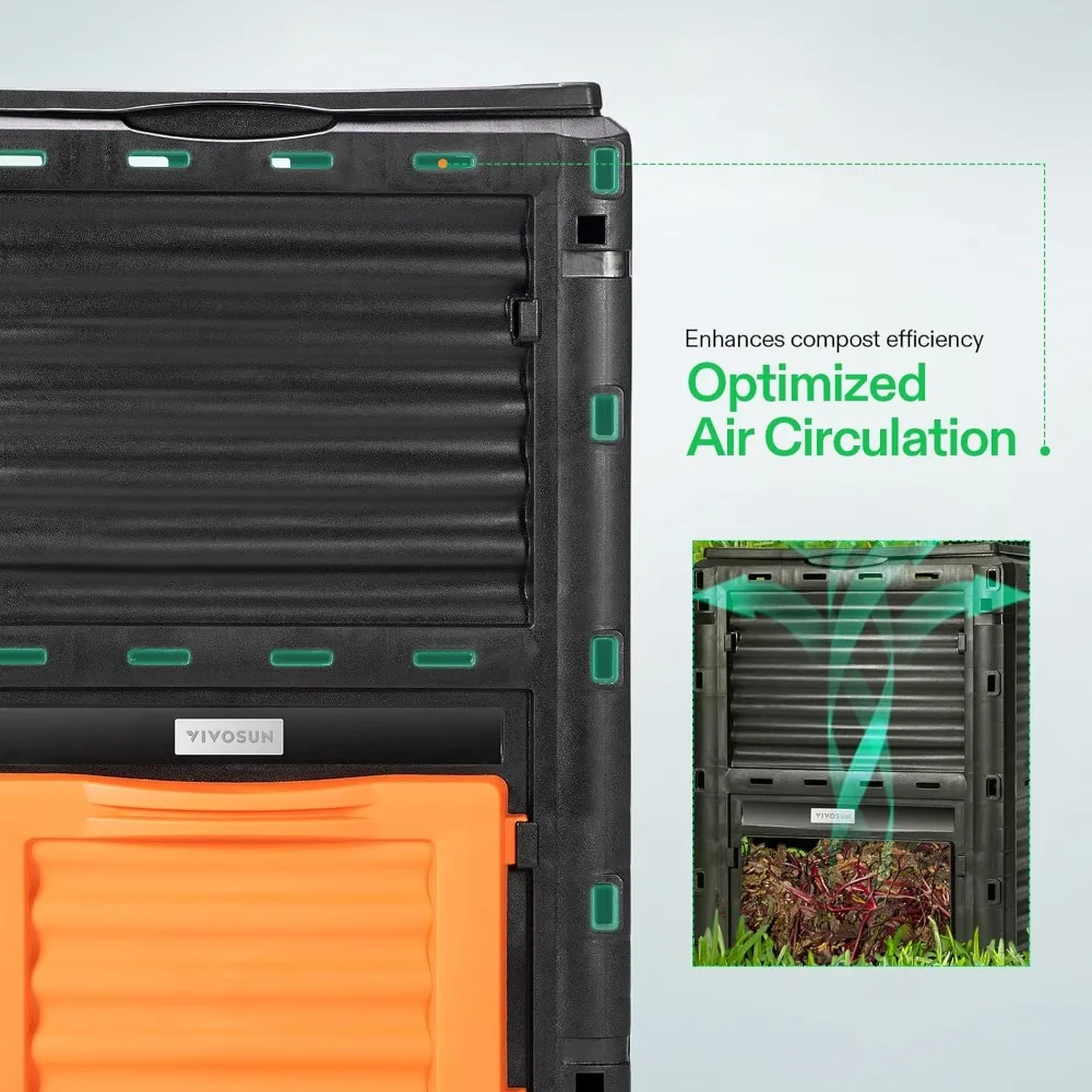 Gallon Outdoor Composting Bin  - Compost Bin review and price