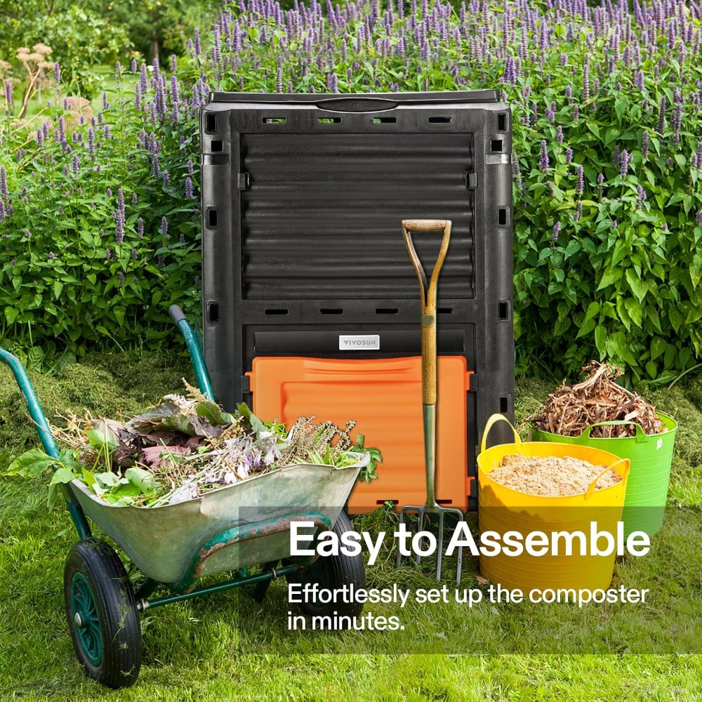 Gallon Outdoor Composting Bin  - Compost Bin review and price