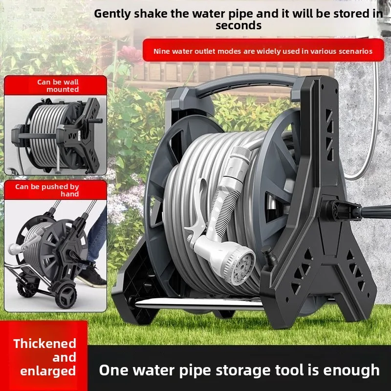 Premium Color Random Hose Reel - Gardening Tools Rack review and price