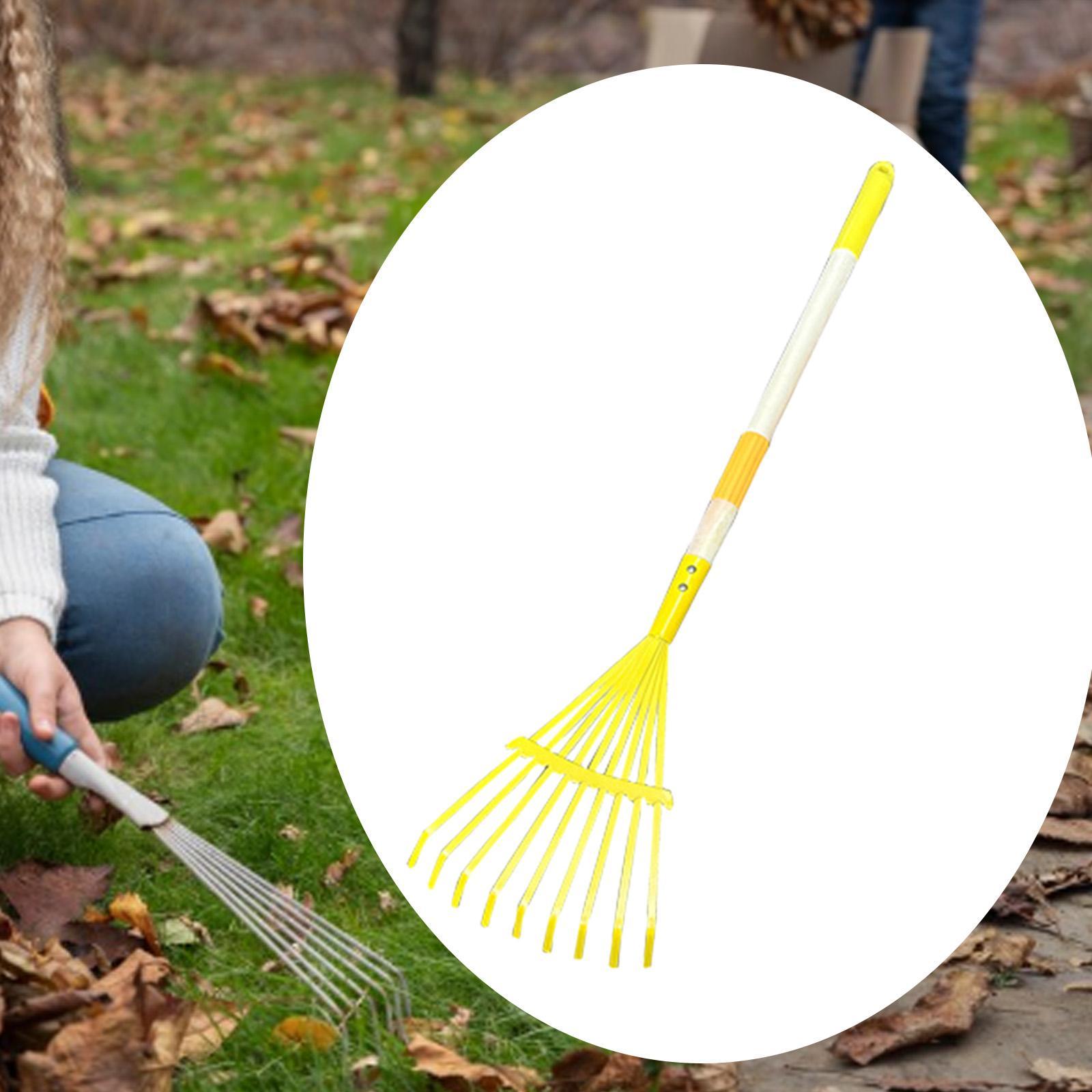Leaf Rake for Kids Practical 7 - Gardening Tools Girls review and price