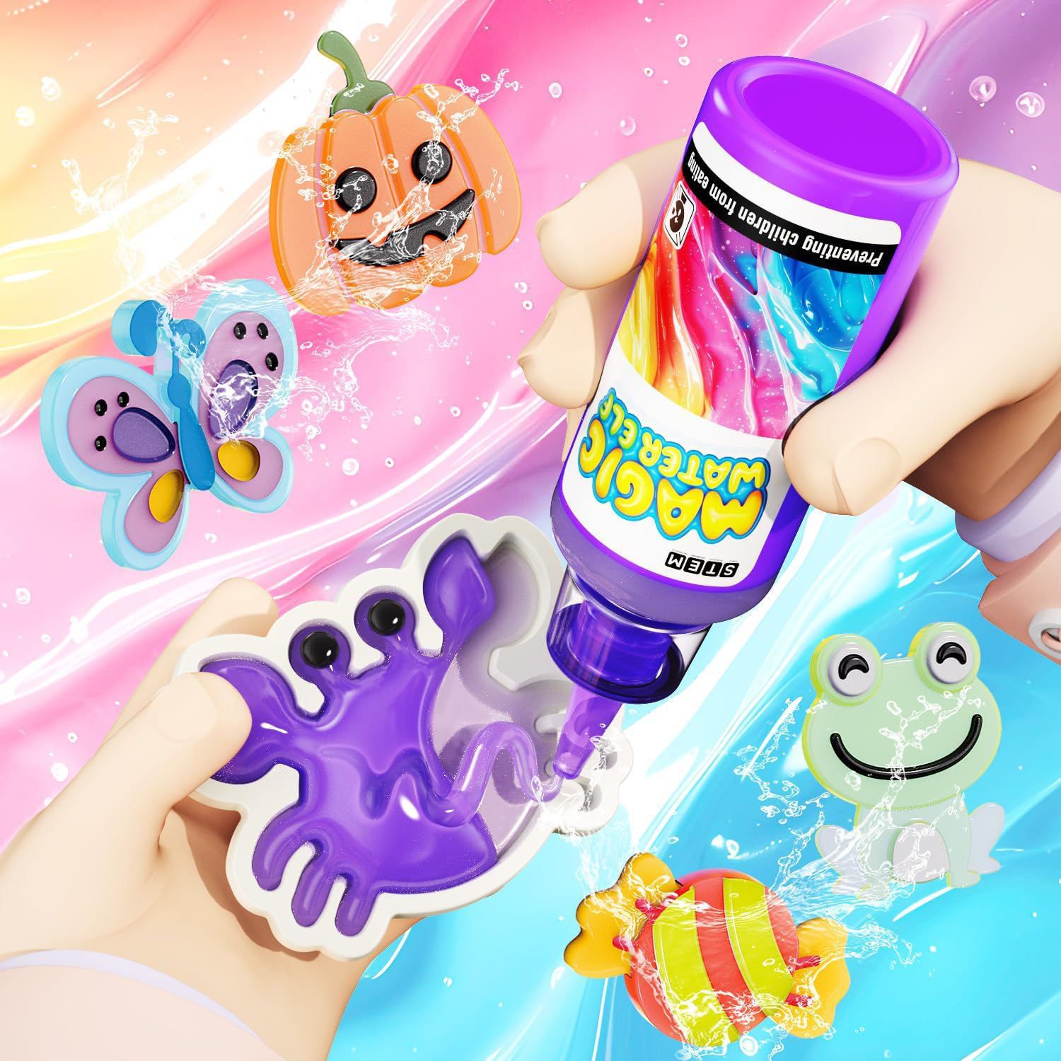 Magic Gel Water Beads Toy: 12- - Gardening Tools Kids Set review and price