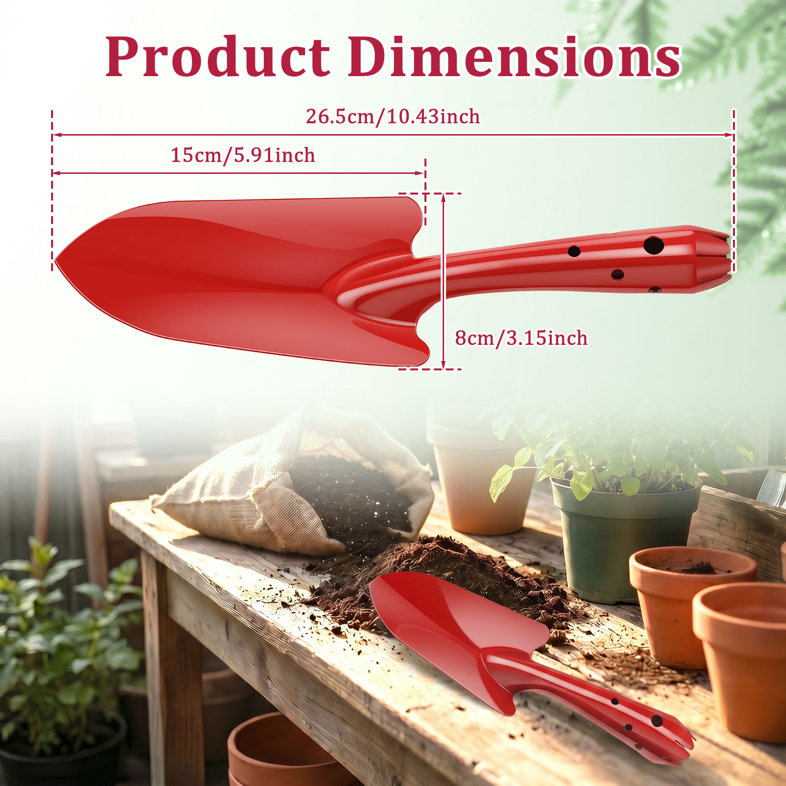 Garden Trowel Rust Resistant M - Gardening Tools For Digging review and price