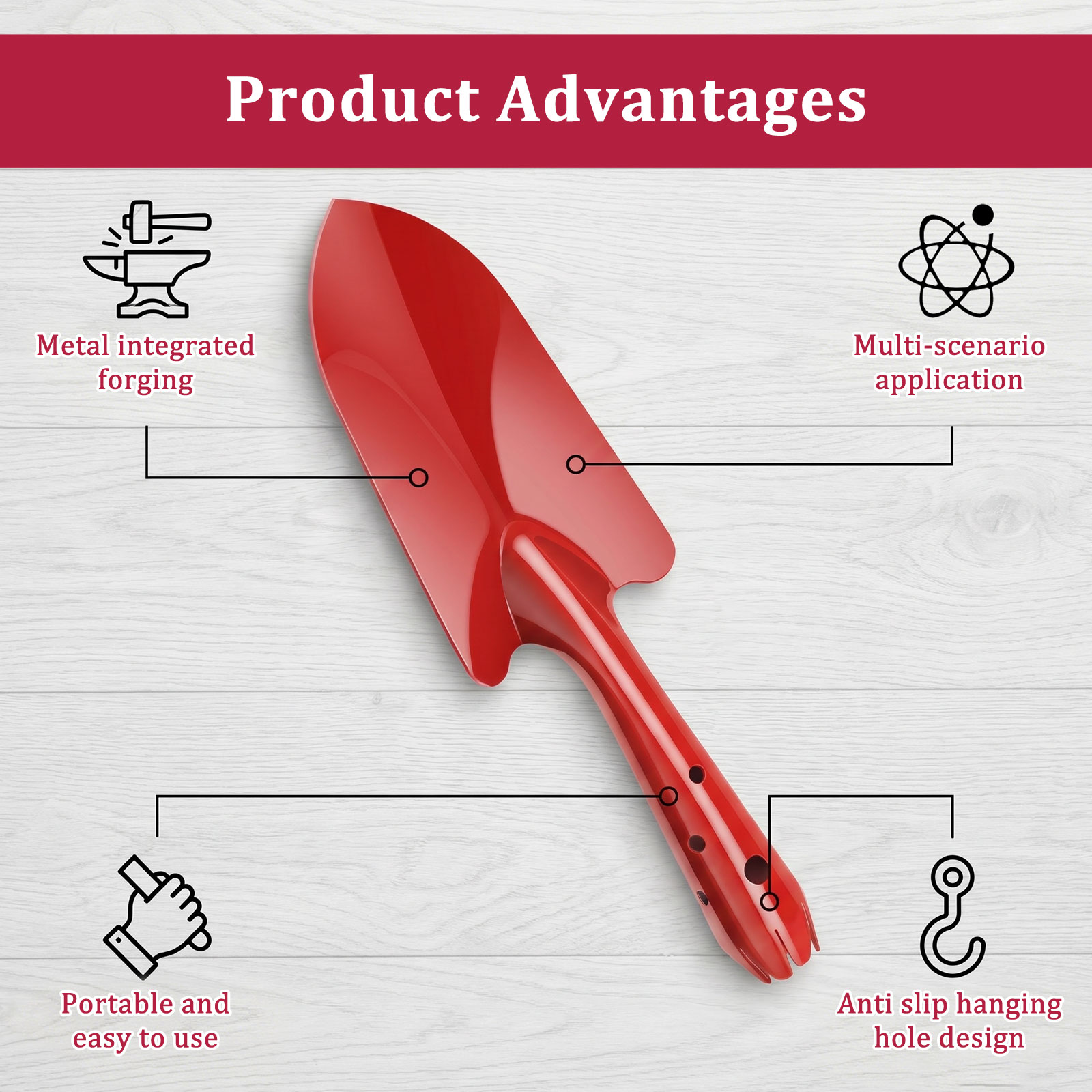 Garden Trowel Rust Resistant M - Gardening Tools For Digging review and price