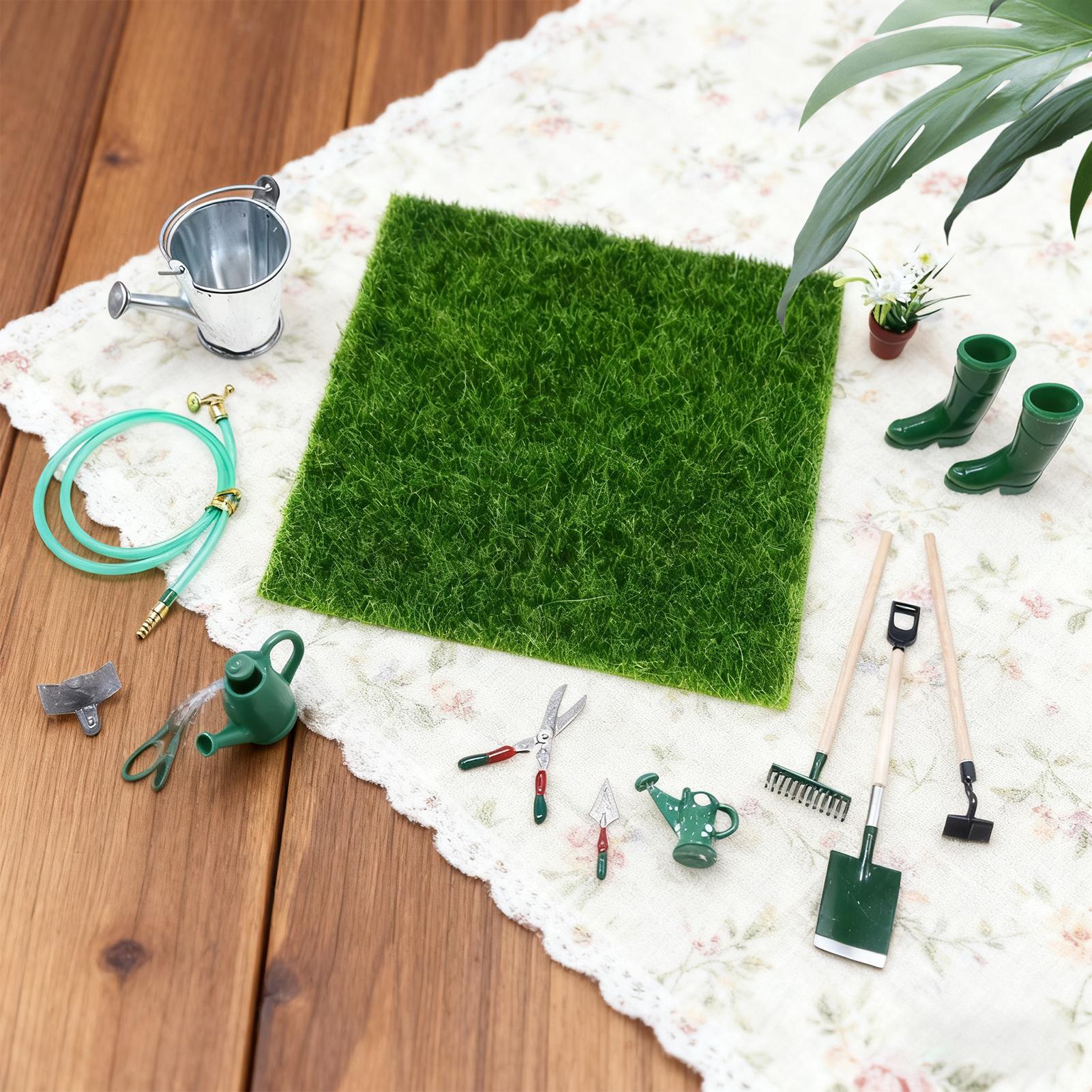 Miniature Gardening Decor Real - Gardening Tools Girls review and price