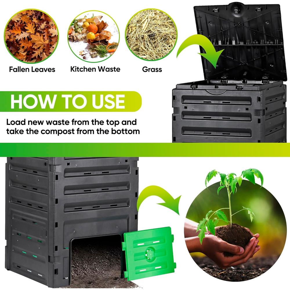 120 Gallon Garden Compost Bin  - Compost Bin review and price