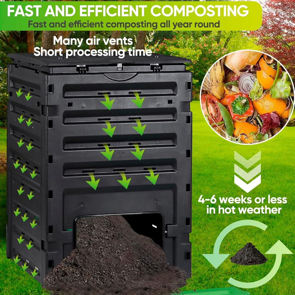 120 Gallon Garden Compost Bin  - Compost Bin review and price