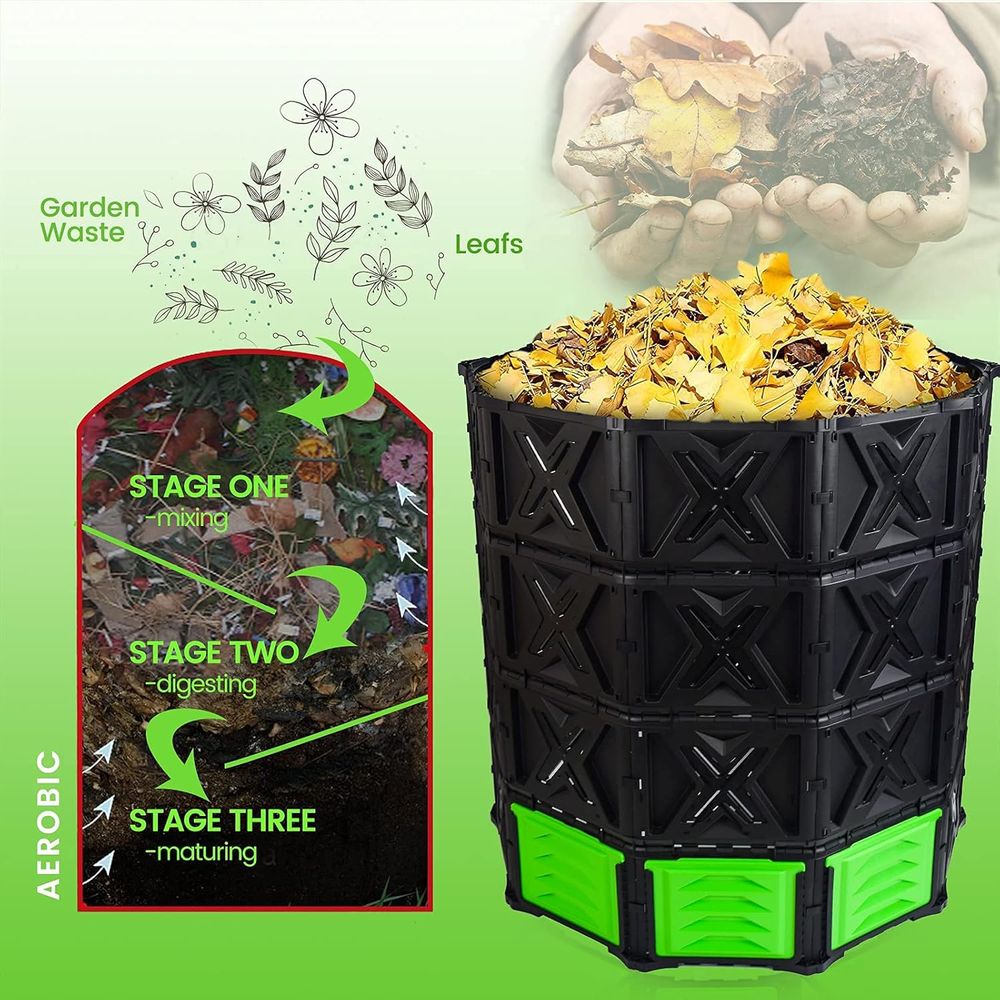 XXL Large Compost Bin Outdoor- - Compost Bin review and price