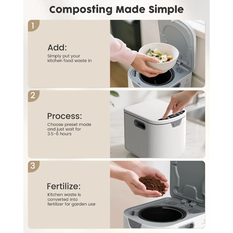 【2026】2.5L Odor-Free Indoor Co - Compost Bin review and price