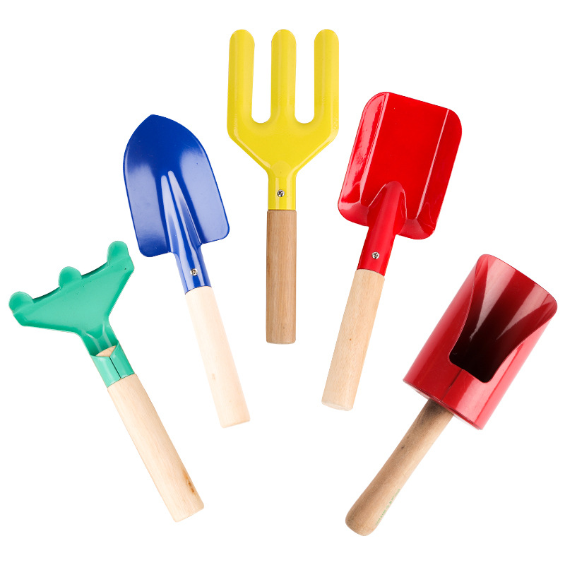 Colorful 6pcs Multifunctional  - Gardening Tools Kids Set review and price