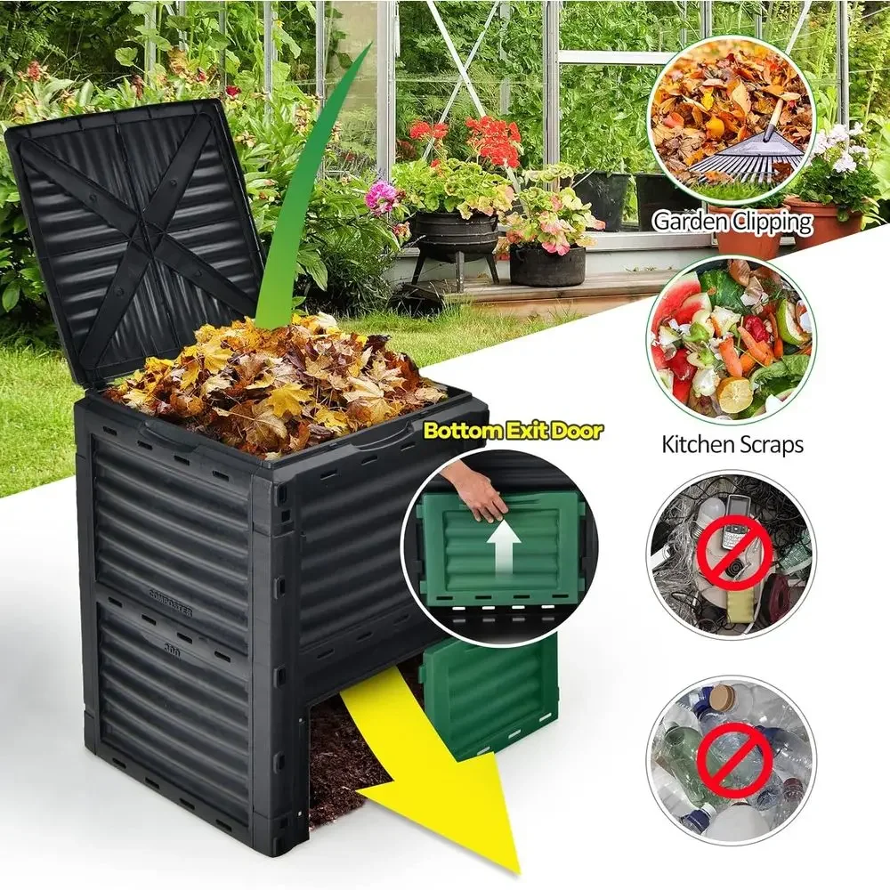 80 Gallon Outdoor Composting B - Compost Bin review and price
