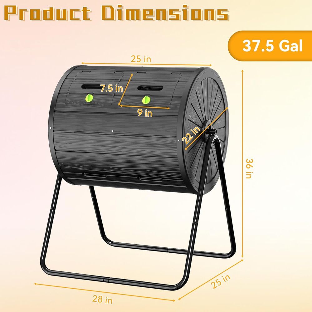 Outdoor 37.5 Gallon All-Season - Compost Bin review and price