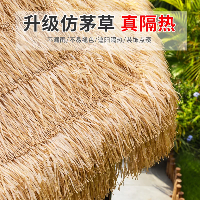 Outdoor thatched pavilions, vi - Gardening Tools Photo review and price