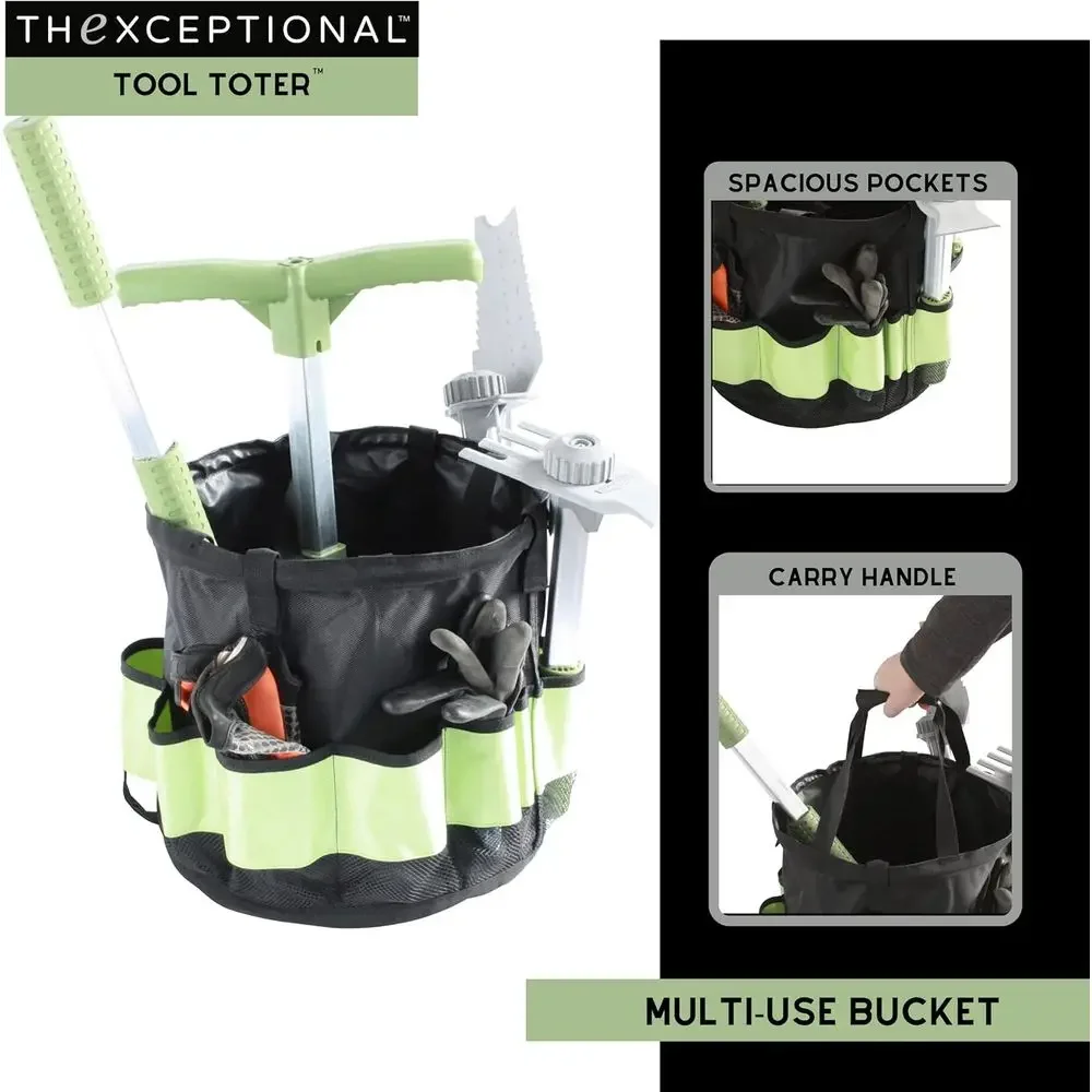 Garden Tool Cart with Tote, Wh - Gardening Tools Made In Usa review and price