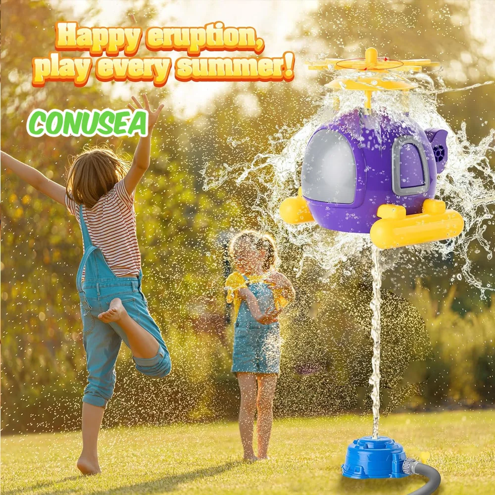 Helicopter Sprinkler Water Toy - Gardening Tools Girls review and price